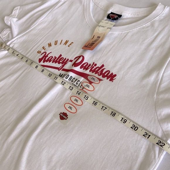 Harley Davidson Short Sleeve Brand New Made in USA from Wausau WI Size 2 XL - Picture 4 of 10
